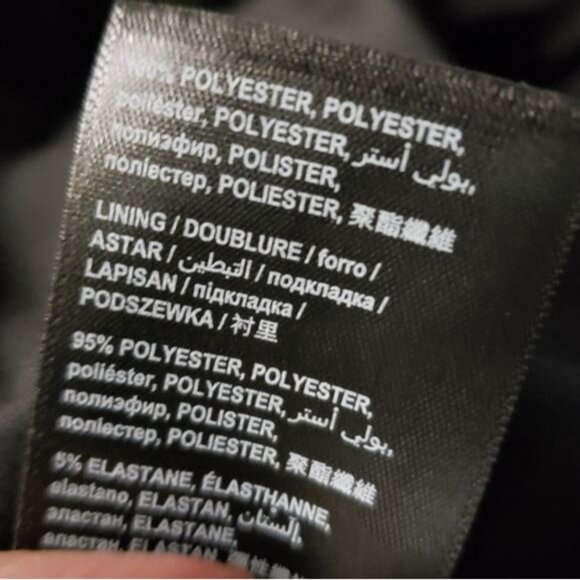 NWT Bebe Wide Leg Slit Jumpsuit in Black Size 4 - Picture 8 of 11